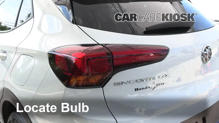 2021 Buick Encore GX Essence 1.3L 3 Cyl. Turbo Lights Tail Light (replace bulb)
